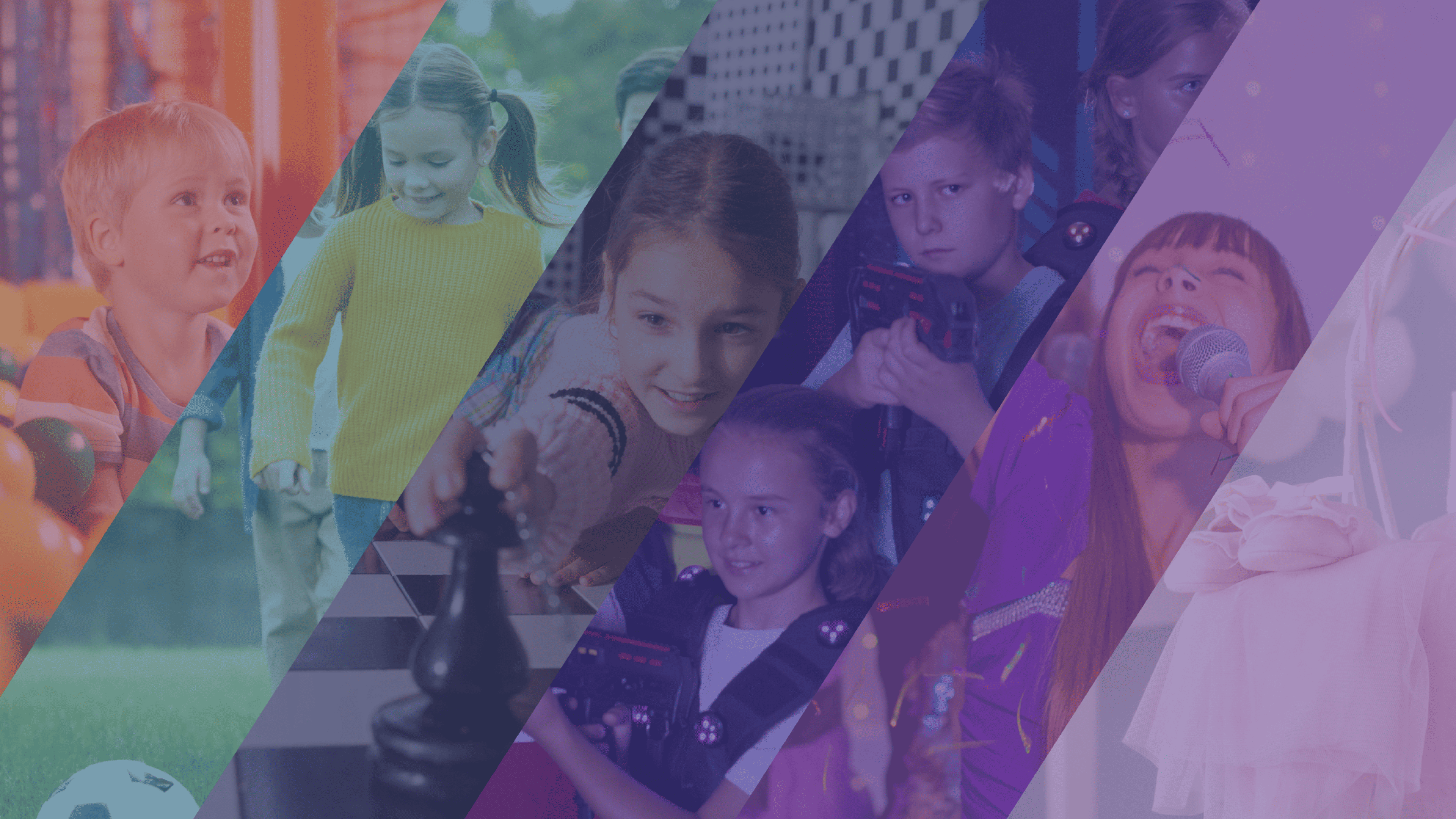 Montaje promocional con imágenes de los diferentes servicios